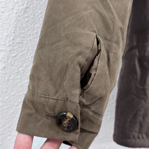 Costa Blanca Brown Utility Jacket with Faux Fur Hood - Picture 9 of 10